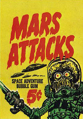 Trading card series Mars Attacks